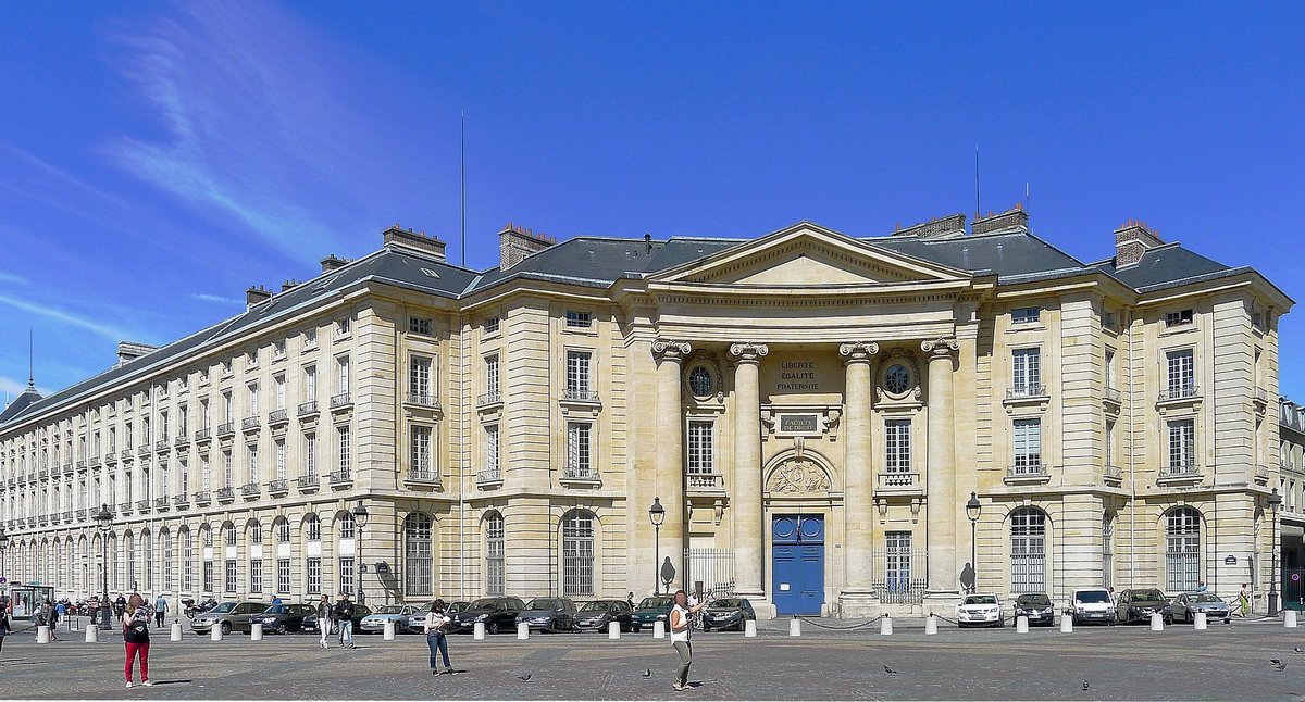 Université Paris 1 Panthéon-Sorbonne - Faculté de droit de Paris, place du Panthéon (n°12) et rue Soufflot - Paris V