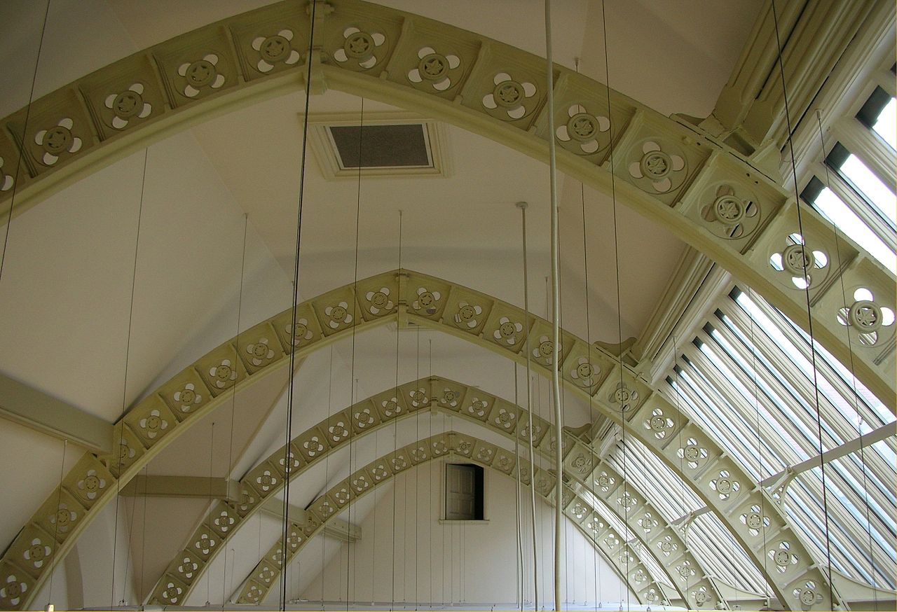 Birmingham School of Art roof ironwork