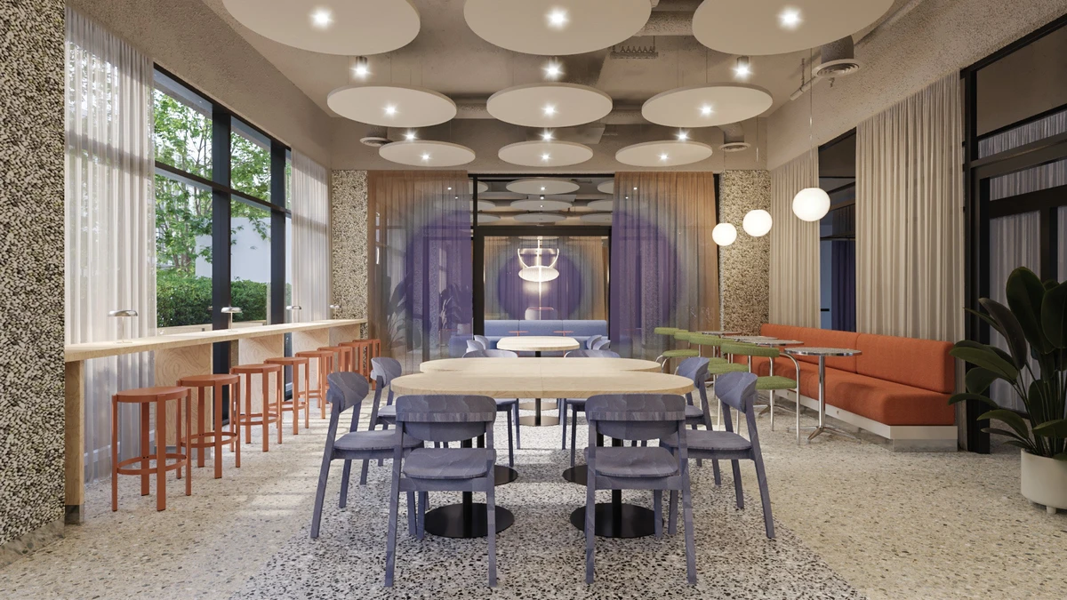 Warszawa StudentSpace Wołoska kuchnia