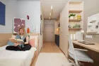 miniatura Warszawa StudentSpace Wołoska - single flat room